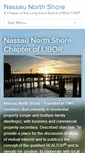 Mobile Screenshot of nassaunorthshore.lirealtor.com