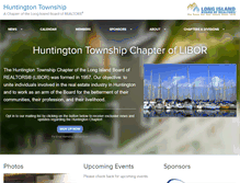 Tablet Screenshot of huntingtontownship.lirealtor.com